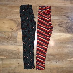 2 pair of LuLaRoe Kids leggings S/M